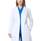 Women's Three-Pocket 37" Full-Length Lab Coat - CK421 - White