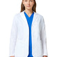 Women's Three-Pocket 28" Consultation Lab Coat - CK451 - White