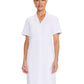 Women's 2-Pocket Button Front Dress - CK512A - White