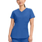Women's 3-Pocket V-Neck Top - CK623A - Royal
