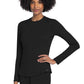 Women's Pocketless Underscrub Tee - CK773 - Black