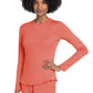 Women's Pocketless Underscrub Tee - CK773 - Coral Rush