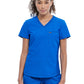 Women's 1-Pocket Tuckable V-Neck Top - CK819 - Royal
