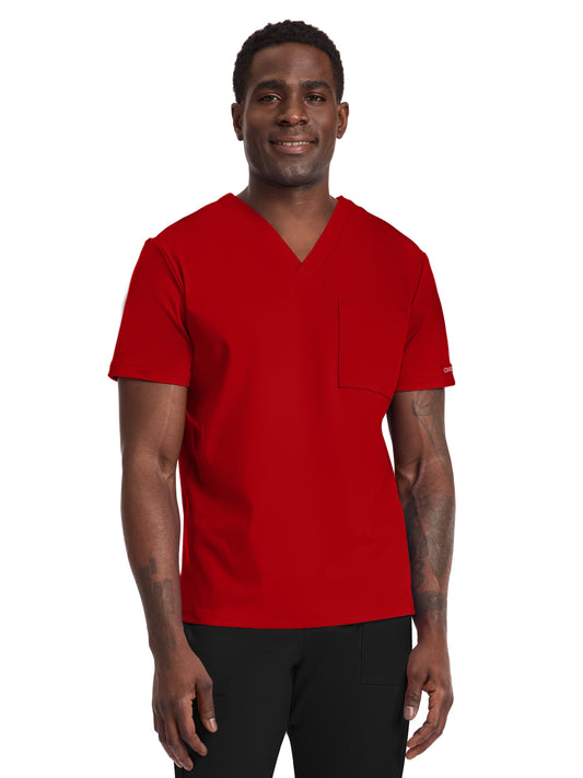 Men's 1-Pocket Tuck-In Top - CK834 - Red