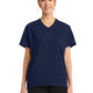 Women's 3-Pocket V-Neck Tunic Top - CK863 - Navy