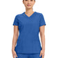 Women's 2-Pocket V-Neck Top - CK865A - Royal