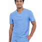 Men's 1-Pocket Tuckable V-Neck Top - CK885 - Ciel Blue