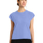Women's 1-Pocket Crew Neck Top - CK936 - Ciel