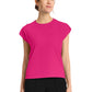 Women's 1-Pocket Crew Neck Top - CK936 - Tropical Hibiscus