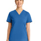 Women's 1-Pocket V-Neck Top - CK963 - Royal