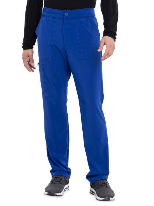 Men's Fly Front Cargo Pant - CKA186 - Galaxy Blue
