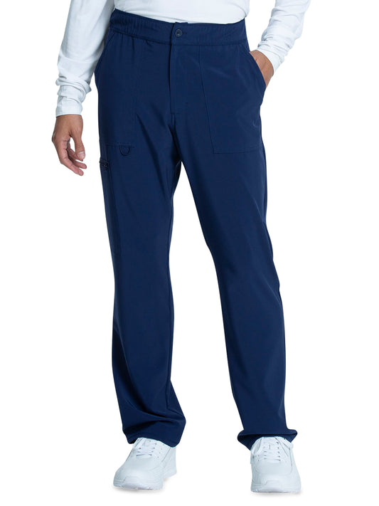 Men's Fly Front Cargo Pant - CKA186 - Navy