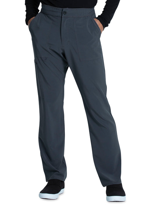 Men's Fly Front Cargo Pant - CKA186 - Pewter