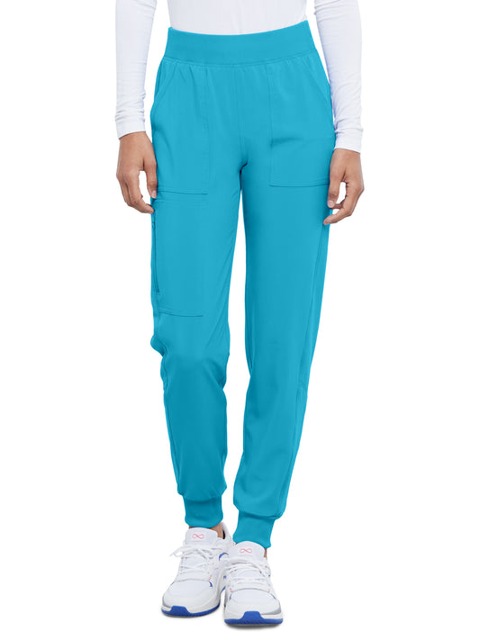 Women's Pull-On Jogger - CKA190 - Teal Blue