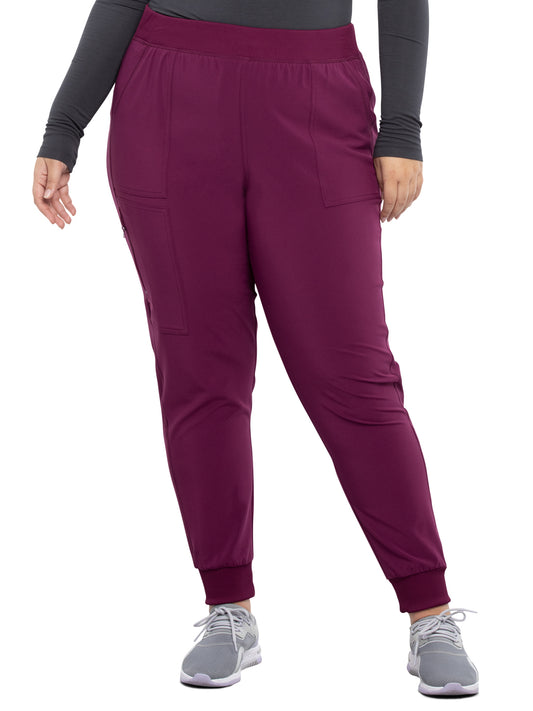 Women's Pull-On Jogger - CKA190 - Wine