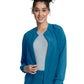 Women's Zip Front Jacket - CKA384 - Caribbean Blue