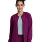 Women's Zip Front Jacket - CKA384 - Wine