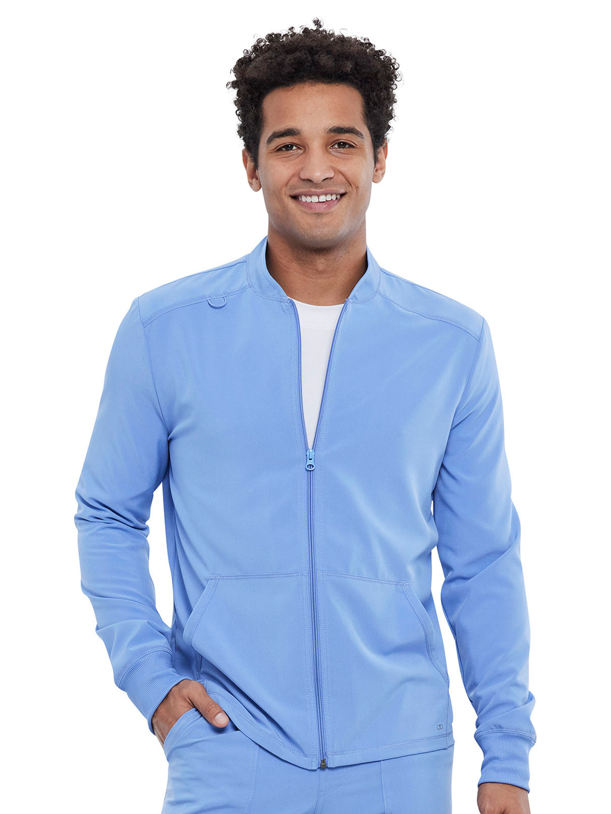 Men's Zip Front Jacket - CKA387 - Ciel