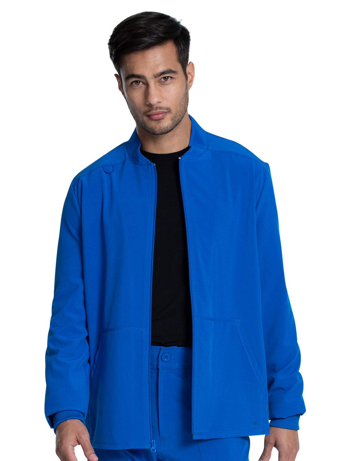 Men's Zip Front Jacket - CKA387 - Royal