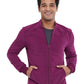 Men's Zip Front Jacket - CKA387 - Wine