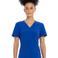 Women's V-Neck Top - CKA684 - Galaxy Blue