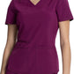 Women's V-Neck Top - CKA685 - Wine