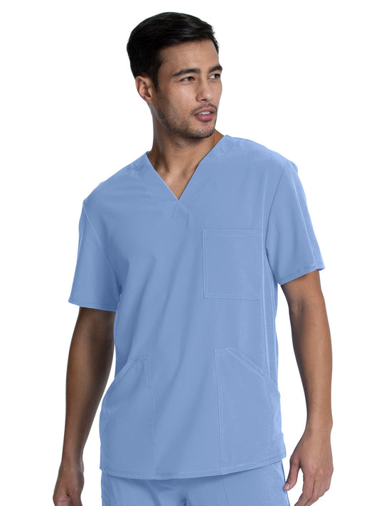 Men's V-Neck Top - CKA686 - Ciel