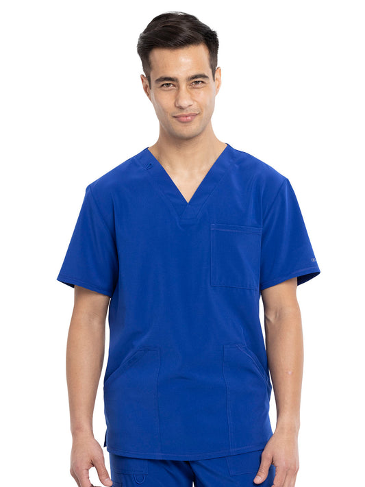 Men's V-Neck Top - CKA686 - Galaxy Blue