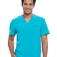 Men's V-Neck Top - CKA686 - Teal Blue