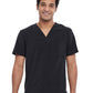 Men's Tuckable V-Neck Top - CKA689 - Black