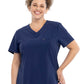 Women's Tuckable V-Neck Top - CKA690 - Navy
