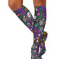 Women's Knee High 8-15 mmHg Compression Sock - COMFORTSUPPORT - Day of the Pets