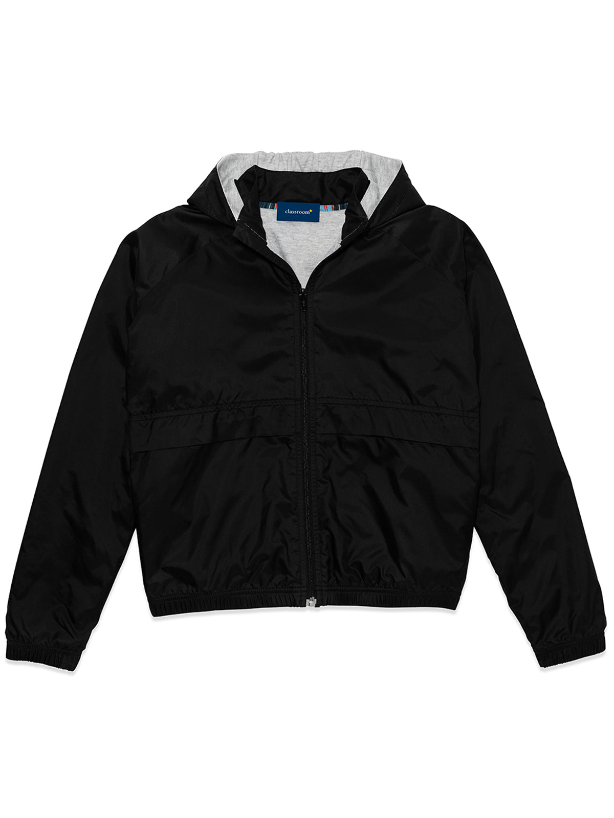 Unisex 4-Pocket Rain Jacket - CR310Y - Black