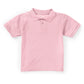 Unisex Toddler Short Sleeve Pique Polo - CR832D - Pink