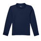 Unisex Long Sleeve Pique Polo - CR835X - Dark Navy