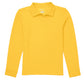 Unisex Long Sleeve Pique Polo - CR835X - Gold