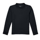 Unisex Long Sleeve Pique Polo - CR835X - Black