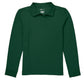 Unisex Long Sleeve Pique Polo - CR835X - Hunter Green