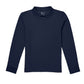 Unisex Long Sleeve Pique Polo - CR835X - Navy
