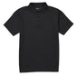 Adult Unisex Moisture Wicking Polo - CR860X - Black