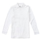 Youth Long Sleeve Interlock Polo - CR873Y - White