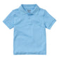 Preschool Short Sleeve Interlock Polo - CR891D - Light Blue