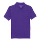 Unisex Adult Short Sleeve Interlock Polo - CR891X - Dark Purple