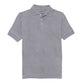 Unisex Adult Short Sleeve Interlock Polo - CR891X - Heather Gray