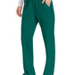 Women's 7-Pocket Natural Rise Tapered Leg Pant - DK005 - Hunter Green