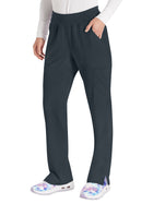 Women's 7-Pocket Natural Rise Tapered Leg Pant - DK005 - Pewter