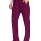 Women's 7-Pocket Natural Rise Tapered Leg Pant - DK005 - Wine