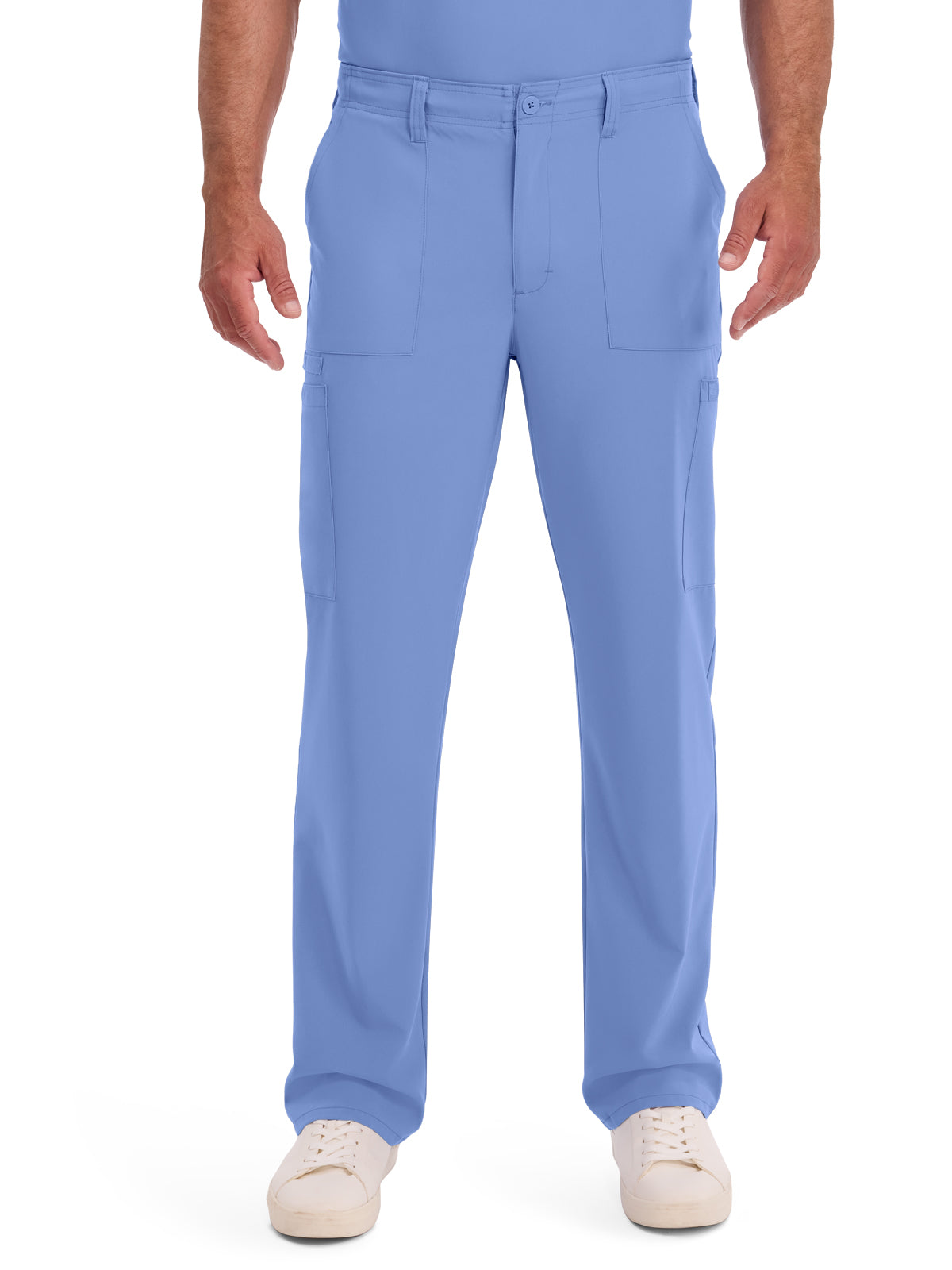 Men's 6-Pocket Natural Rise Drawstring Pant - DK015 - Ciel