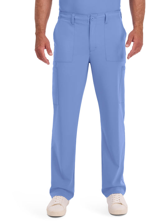 Men's 6-Pocket Natural Rise Drawstring Pant - DK015 - Ciel