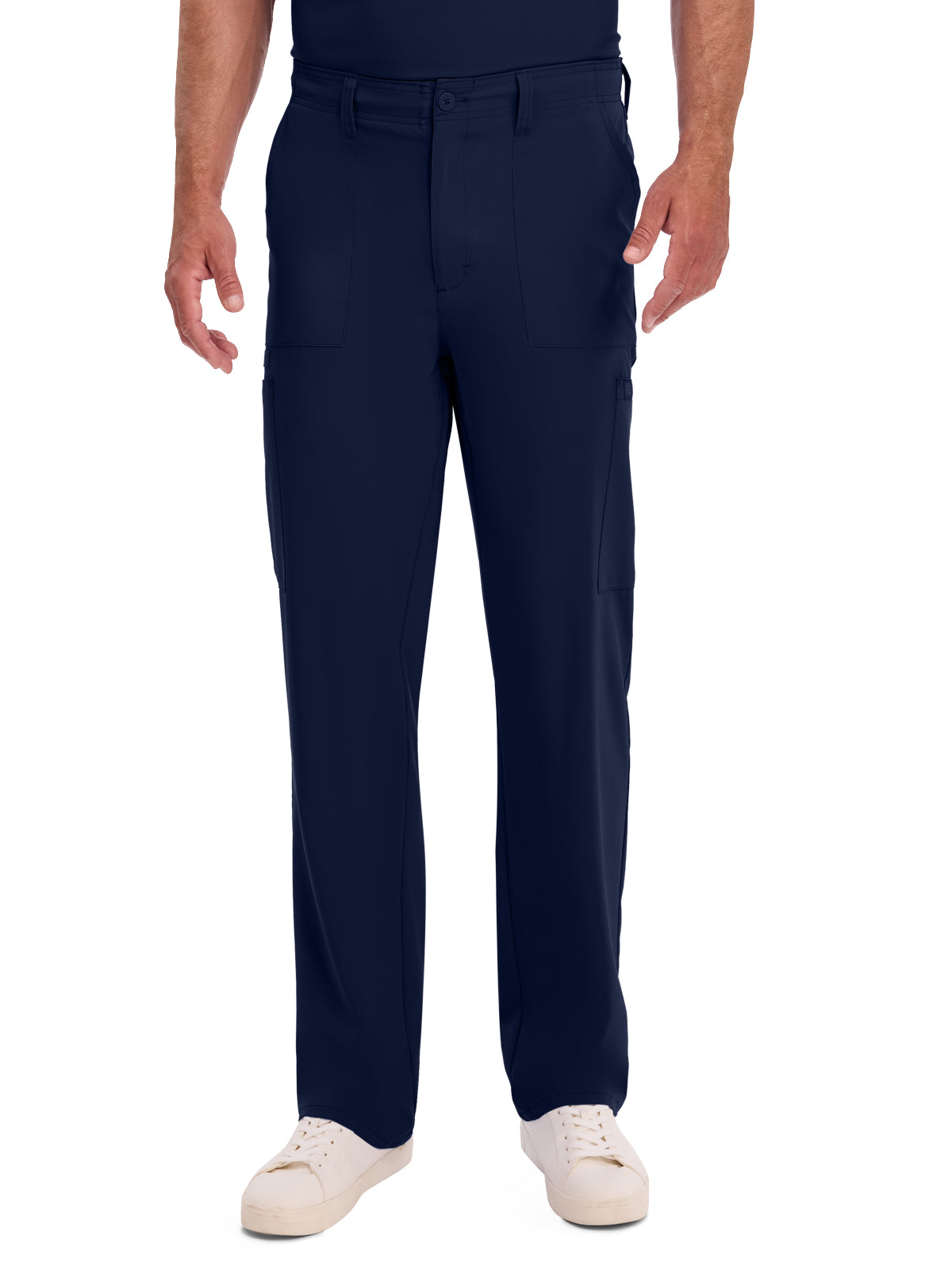 Men's 6-Pocket Natural Rise Drawstring Pant - DK015 - Navy